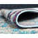 Dimonetta Washable Abstract Indoor Rug