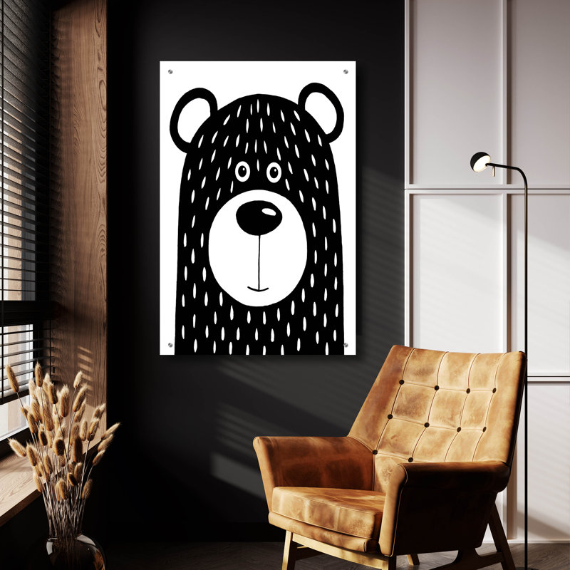 «Vanilla Bear» par Lucia Stewart, H 36 po x l 24 po x P 0,2 po