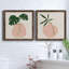 Simple Nature III - Ensemble de 2 peintures sur toile encadrées-2113175224-2113175228