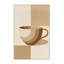 Tapis beige moelleux pour aliments et boissons-1835411561