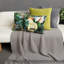 Housse de coussin décoratif en chenille 14 x 24 po