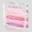 Enseigne de bureau en acrylique Inspirational