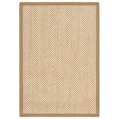 Benevides Natural Fiber Sisal Pile Solid Color Rug
