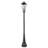 Gannon 3 Light Outdoor Post Mounted Fixture in Black
