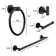 4 - Piece Bathroom Hardware Set