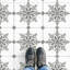 Riviera Octagon Antibes Verde avec Taco 7-7 / 8 po X 7-7 / 8 po Carreau de porcelaine pour plancher et mur-112666033