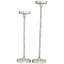 Ensemble de porte-bougie en aluminium et métal-1840654567