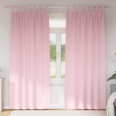 Curtains With Curtains 2 Pcs Polyester