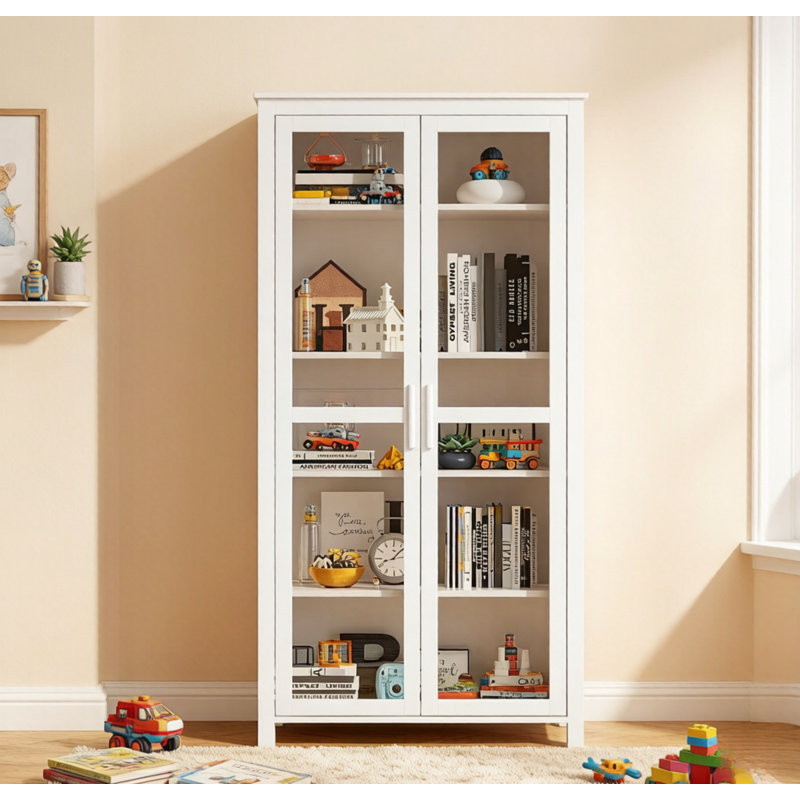 Hall Storage Cabinet,Kitchen Pantry Cabinet,Chic Display Cabinet