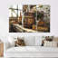 Floral Floral Rustic Barrel Charm I - Ensemble de décoration murale rustique-107201126-107201136