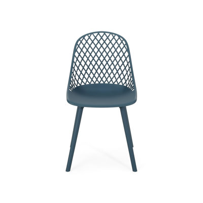 Chaise d'extérieur Lily - Par mauvais temps avec structure et structure en filet tendance