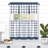 Plaid Tailored 58'' W Kitchen Curtain-70338855-70338856