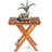 18.In  Rectangular Patio Folding Wood Side Table-532357691