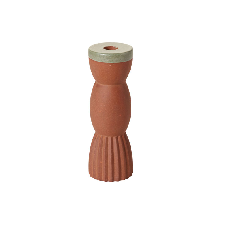 8'' H Ceramic Tabletop Candlestick