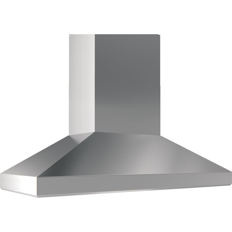 60" Titan 750 CFM Ducted Wall Mount Range Hood in Silver with Nightlight Remote Control Included