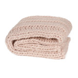 Chunky Knit Throw Blanket