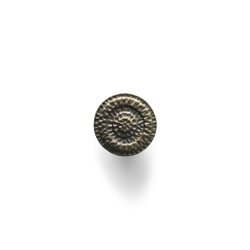 Gotham Hardware Knob, Oxidized, 2"