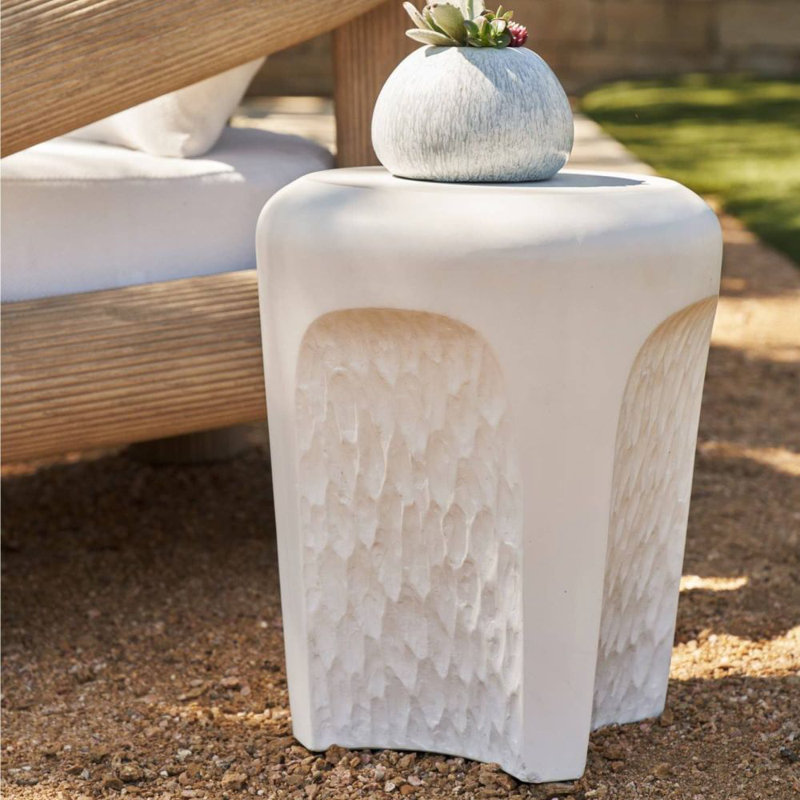 Caper Outdoor Round Side Table