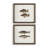 Uttermost The Catch Framed Fish Prints Set/2