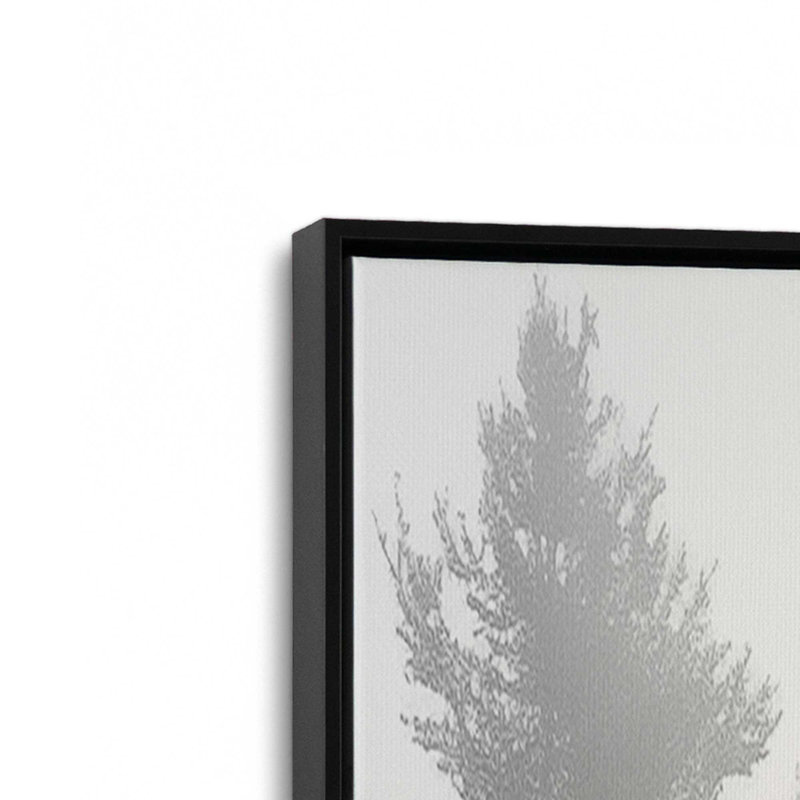 «Misty Solace Enigma», ensemble de 2 impressions sur toile tendue, H 24,75 po x l 49,5 po x P 1,75 po