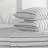 Microfiber Twill Striped Fitted Sheet-1020024356-1020024355