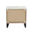 NIGHTSTAND In Cream Oak (Rustic Accents)