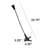 Creekwood Home 22.75" Basic Clip On LED Light With Flexible Gooseneck-1716893536