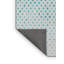 Tapis vert/blanc bleu turquoise à motifs-1109799065