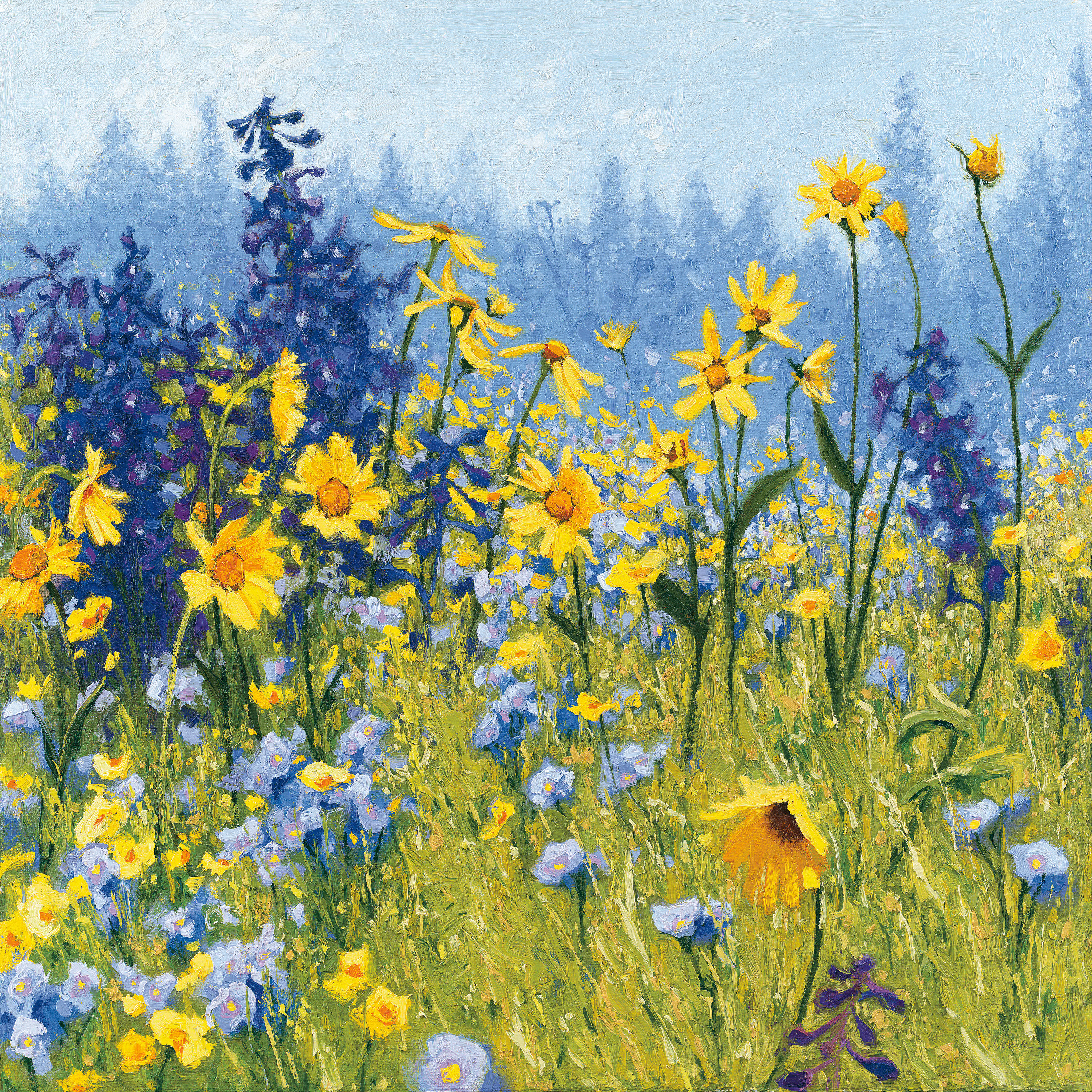 Joyful Spring I by Charlie French Fine Art Print
