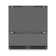 ZLINE 72 in. Panel Ready Built-In Refrigerator with Graphite Gray Interior