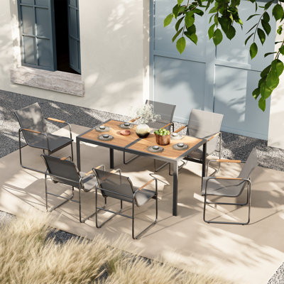 7 Pieces Patio Dining Set