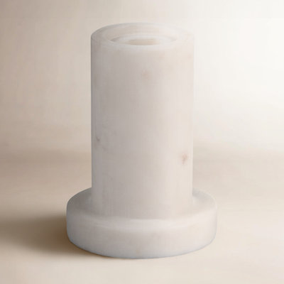 Genuine Marble Candlestick Holder