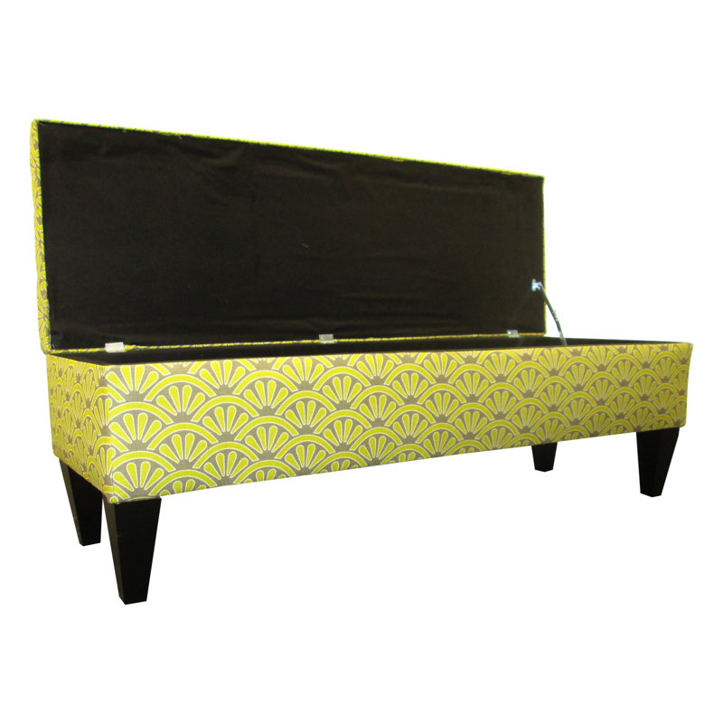 Banc de rangement deux places Regis, Bonjour wasabi