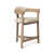 Cream Seat/Brown Frame
