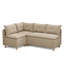 Banquette d'angle modulaire avec rangement, banquette de petit-déjeuner rembourrée en forme de L pour 4 personnes avec 1 siège d'angle-880015957-880015958