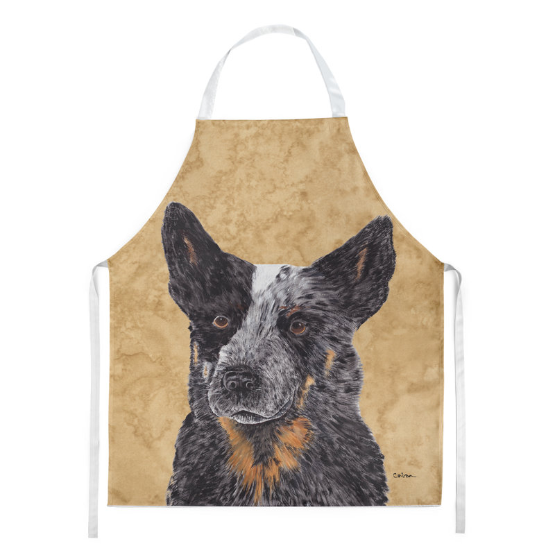 No Pattern Bib Apron