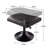Upholstered Height Adjustable Footrest Stool, Swivel PU Leather Foot Stool, Under Desk & Living Room Ottoman Vanity Accent Stool for Office, Living Room & Vanity-1862882157