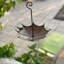 Metal Hanging Umbrella Bird Feeder 