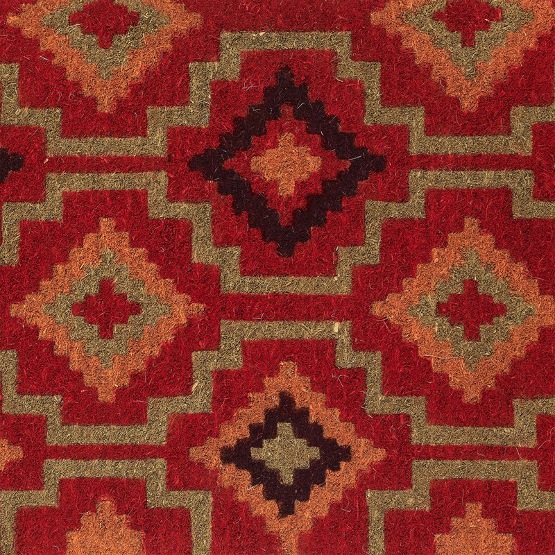 Paillasson Yaneira Lhasa Kilim, 18" x 30" - Thick