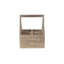 Oak Effect 4 Section Cutlery Holder