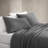 Calvin Klein Essential Garment Washed Solid Cotton Sham Set-93622577-93622581