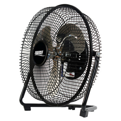 Seasons Comfort 9" 3-Speed High-Velocity Heavy-Duty Floor Fan