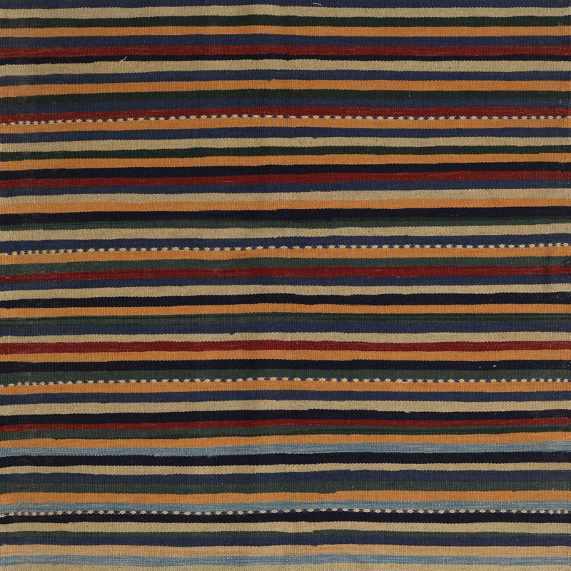 Tapis gris/brun/noir contemporain, Carré 4 pi