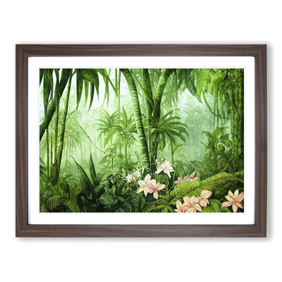 Watercolour Jungle Vol.2 - Framed Print