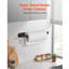 Porte-papier essuie-tout en acier inoxydable pour cuisine