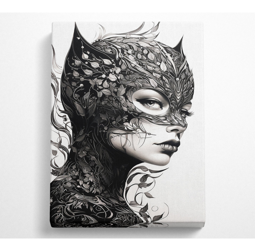 Catwoman Embrace - Kunstdrucke auf Leinwand