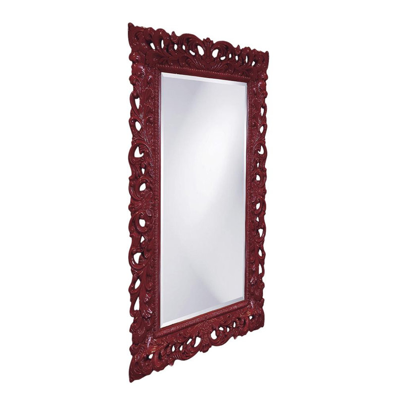 Miroir décoratif biseauté Luise, Bourgogne
