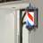 1-Light Barber Shop Rotating Sign Light (Red White Blue)