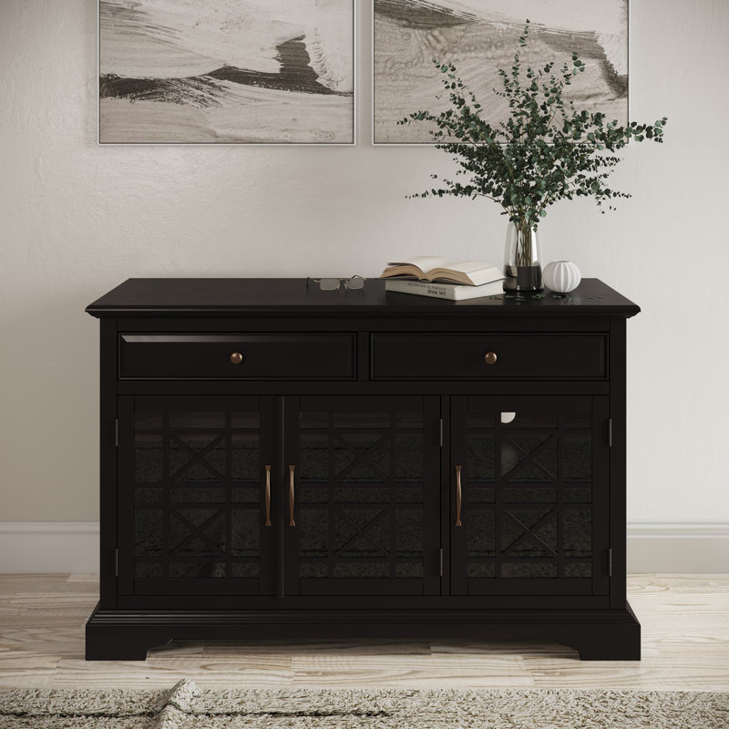 Sina 127cm Sideboard, Antique Black