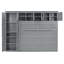 Grand lit escamotable mural avec armoires-1076317406
